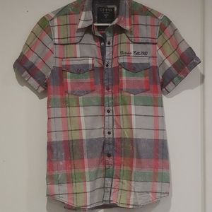 GUESS MEN's button up shirt